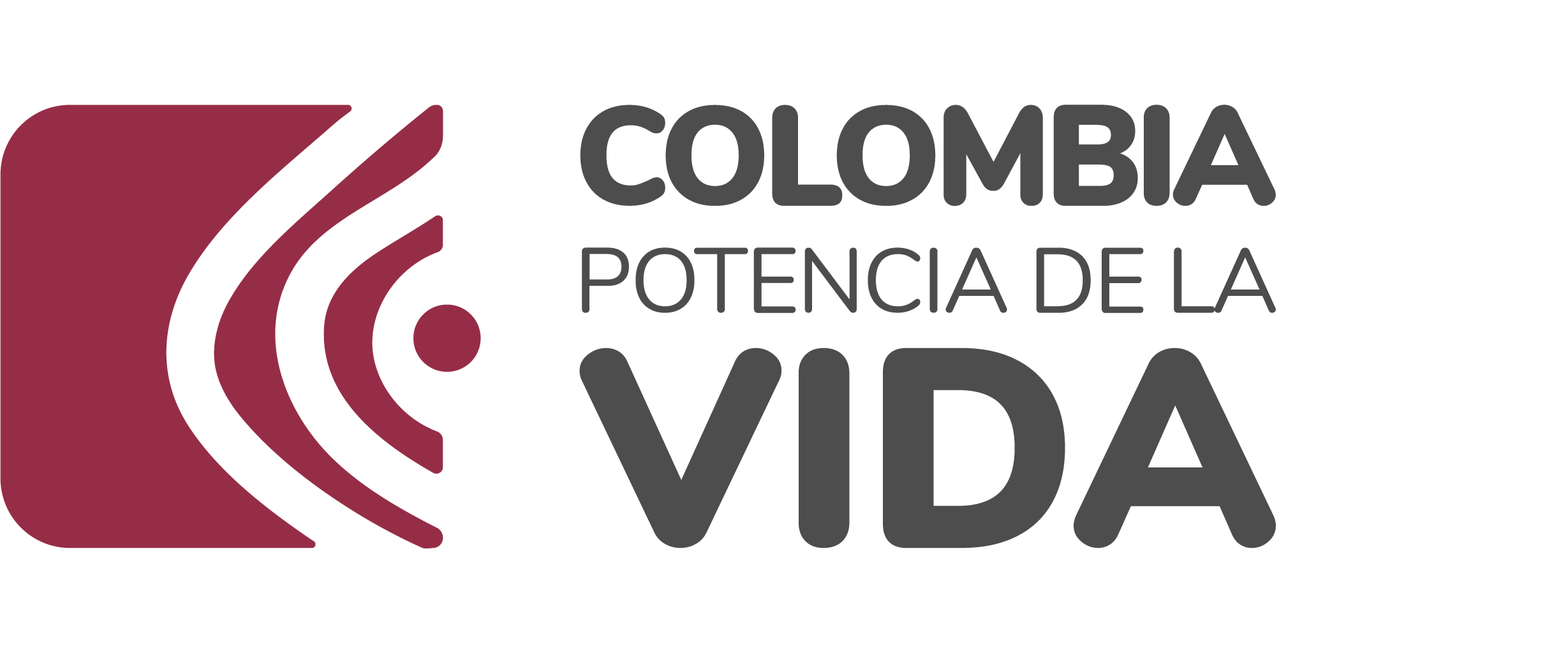 Logo Colombia potencia mundial de la vida