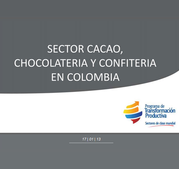 Sector cacao, chocolatería y confitería en Colombia, 2013